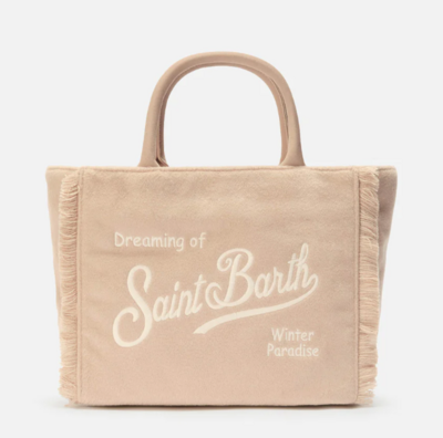 Bolso de mano Colette felt lana beige